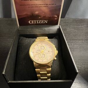 Gold Citizen Watch